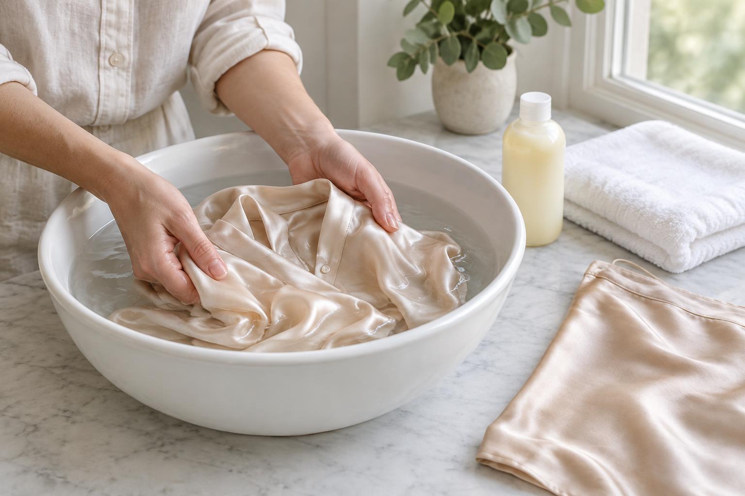 How to Wash Silk Garments When the Care Label Permits It