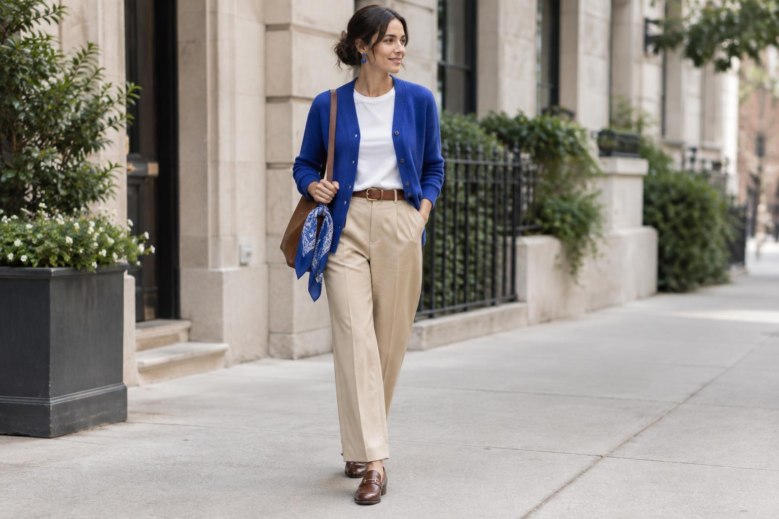 How to Build an Outfit Around One Color You Love