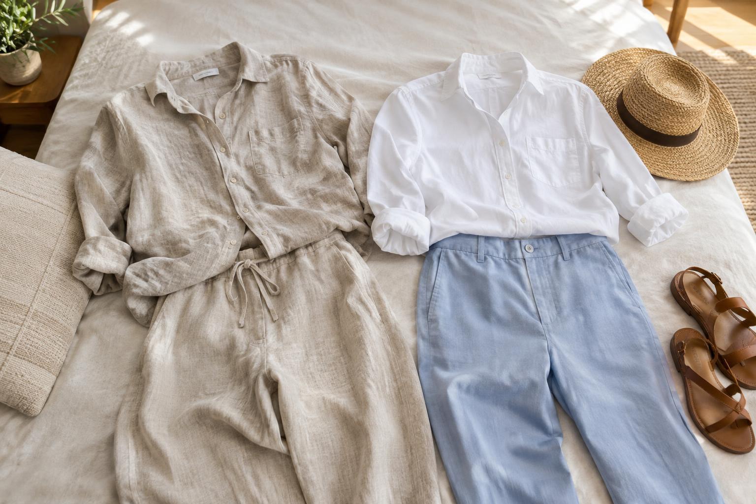 Linen vs. Cotton: Choosing a Fabric for Warm-Weather Outfits