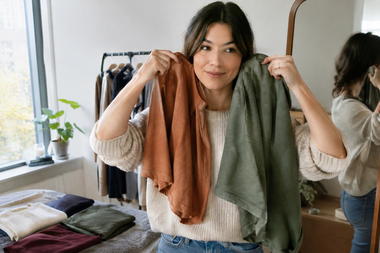 How to Choose Clothing Colors Near Your Face Without Following Color-Season Rules