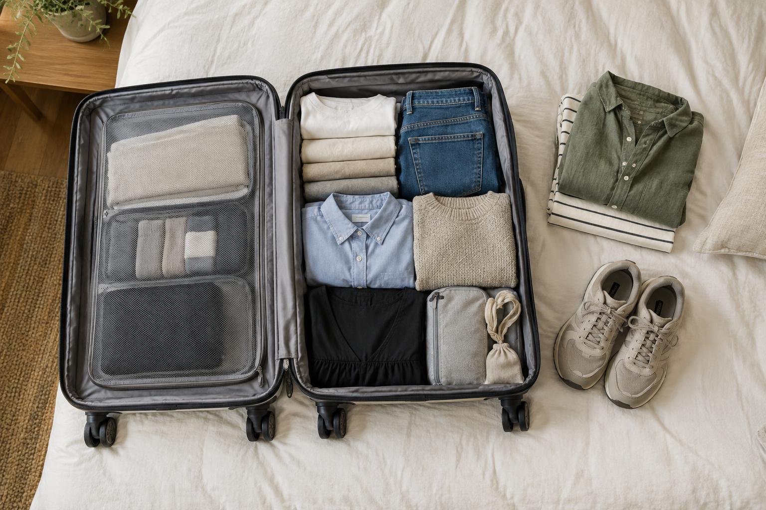 How Many Clothes to Pack for a Weekend, One Week or Two Weeks Away