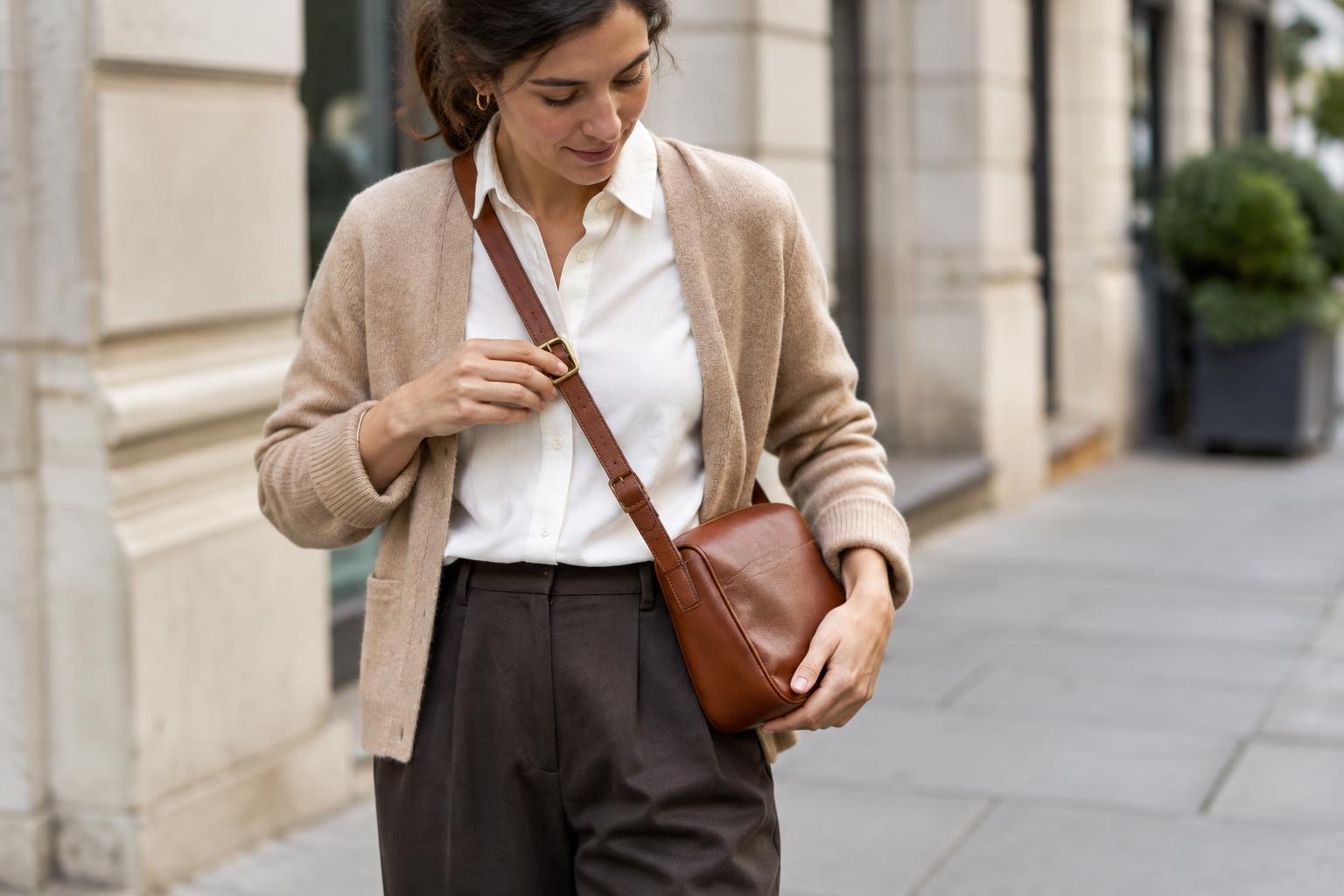 How to Adjust a Crossbody Bag Strap for Comfort and Proportion